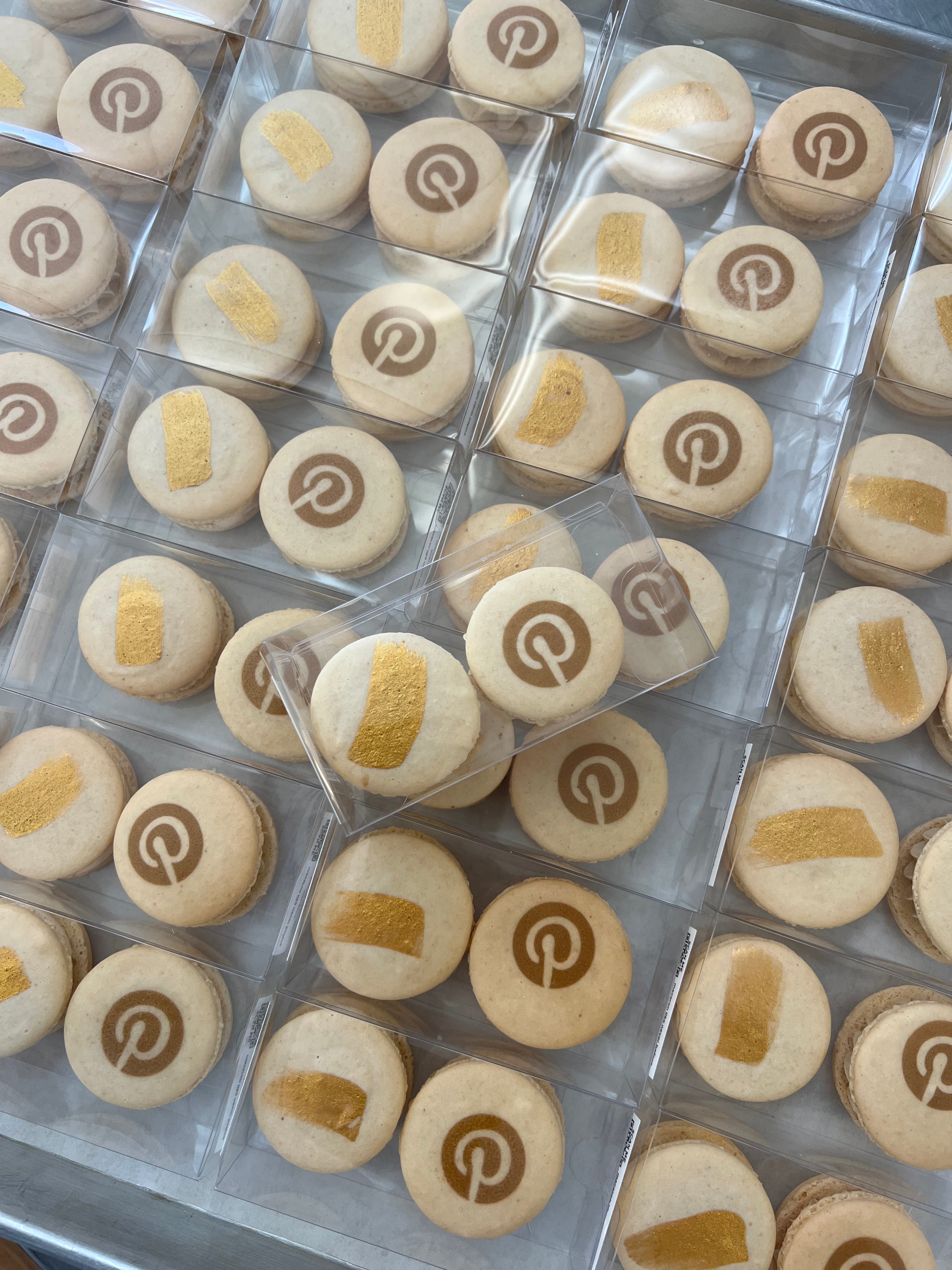 Corporate Order Pinterest Logo Macaron