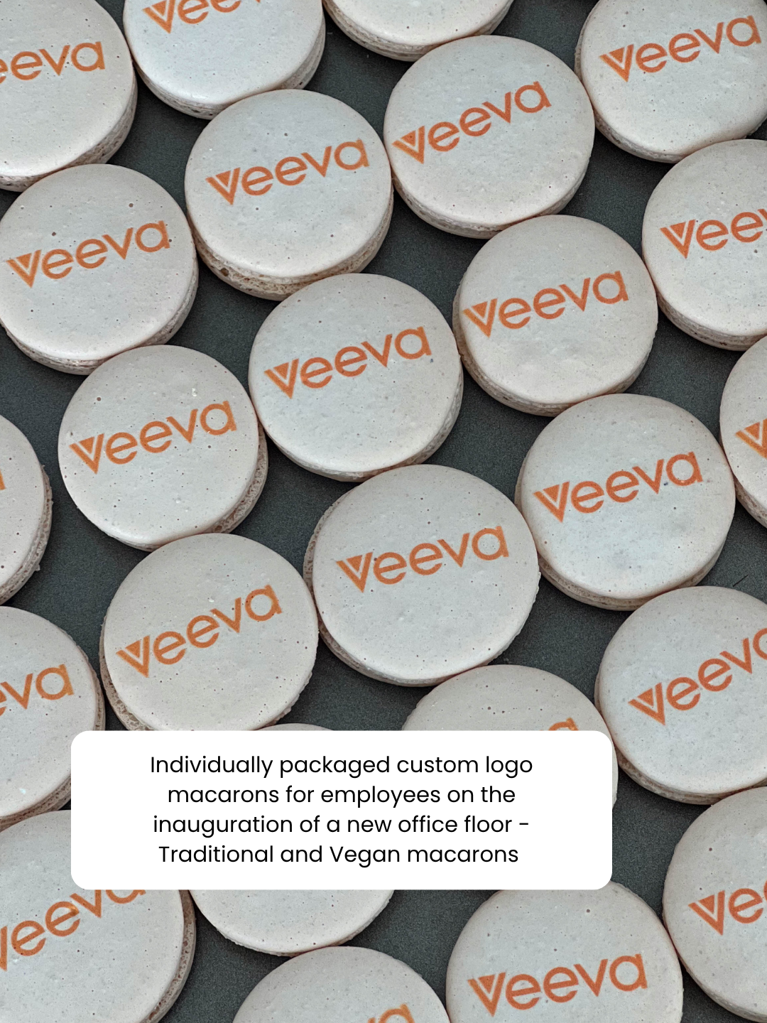 Veeva Corporate Logo Macarons